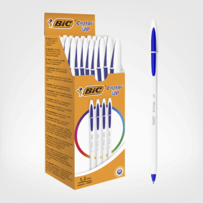 stylo bic blanc